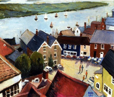 Wivenhoe from the Church Tower