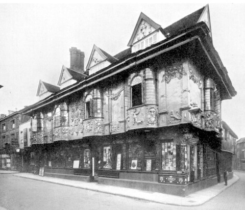 The Ancient House, Buttermarket, Ipswich