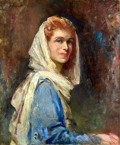 Portrait of Mrs Cyril Fletcher, ne Betty Astell