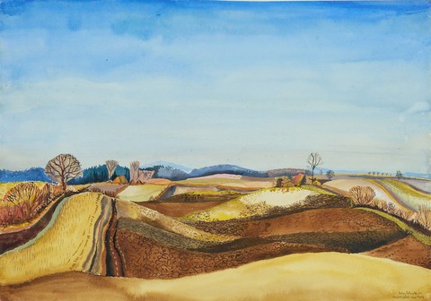 Ploughed fields near Preetz