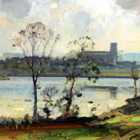 Blythburgh Church from the River