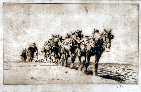 Autumn Ploughing, The Four Seasons
