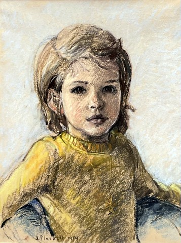 Portrait of Alix Crean, aged 7