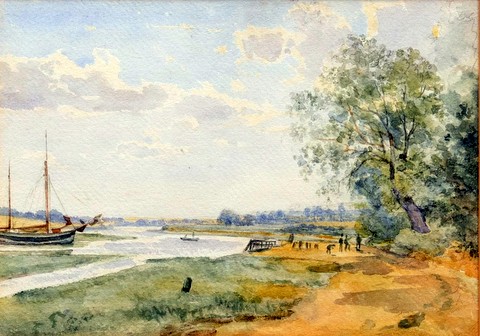 View of the Deben at Kyson