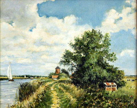 The Bure Near Upton Dyke