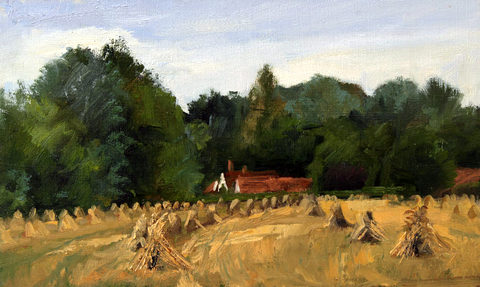 Stooks at Polstead