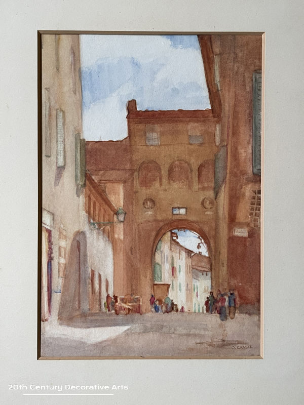 A Gateway in Sienna