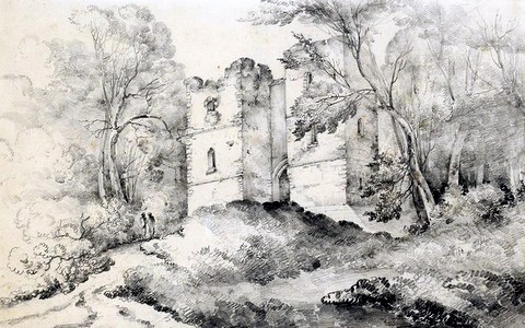 Study of Arundel Castle