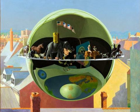 The World and Toy Animals