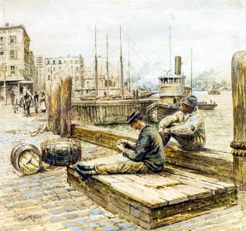 Along the Docks