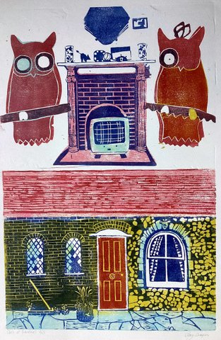 Owls at Grandma's