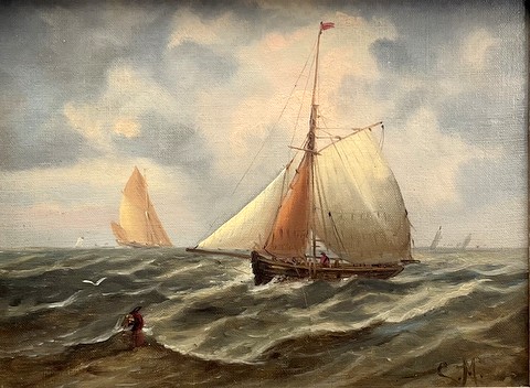 Fishing Vessels at Sea