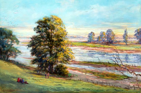 Martlesham Creek near Woodbridge, Suffolk