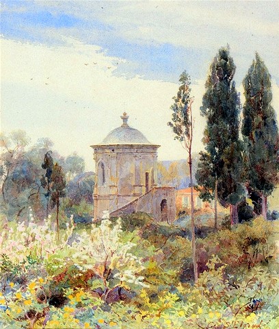 Landscape with Rotunda