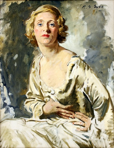 Portrait of Miss Pym, seated