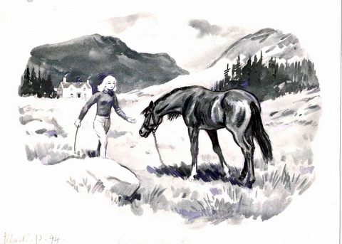 Rufus Girl and Pony