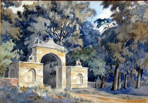Gateway to Langley Park, Loddon, Norfolk