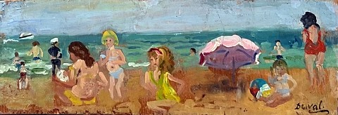On the Beach at Broadstairs