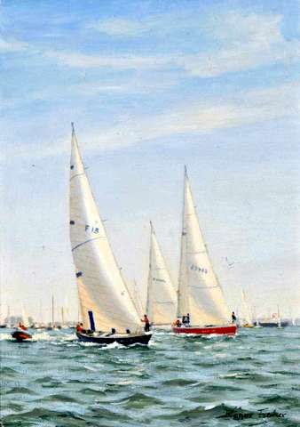 Start of the Round the World Race