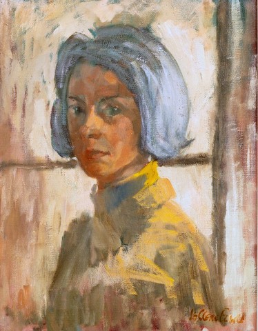 Portrait of a Girl wearing a yellow dress
