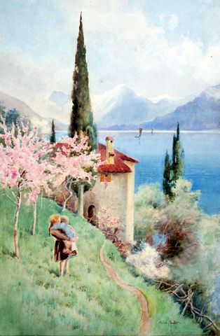 Lakeside Scene