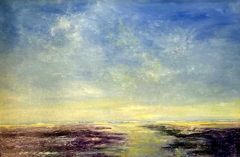 Sea Lavender Stiffkey Norfolk