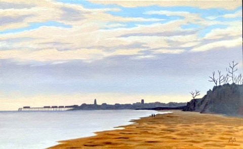 Southwold Pier from Covehithe