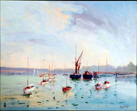 Boats at their Moorings