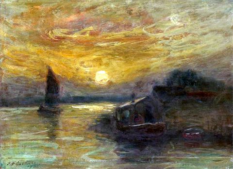Sunset on the Broads