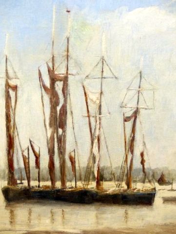Barges at Pin Mill