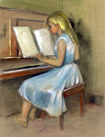 At the Piano