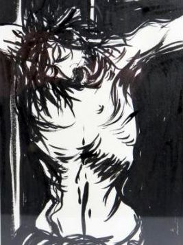Christ, homage to Grunewald