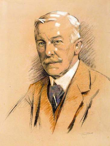 Fred Hall - self portrait