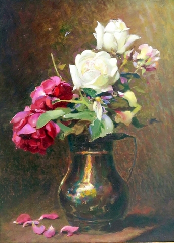 Jug with Roses