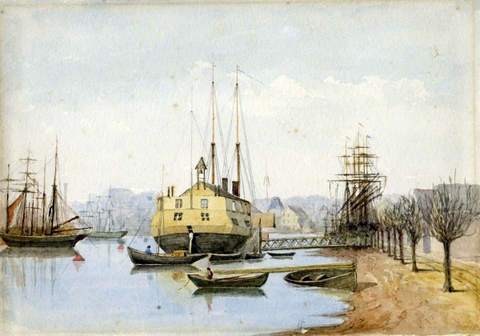The Ship Church, the Dock
