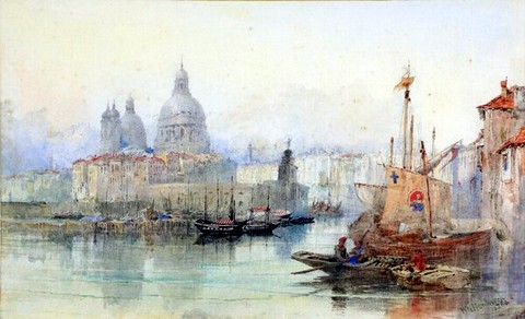 View of the Grand Canal Venice