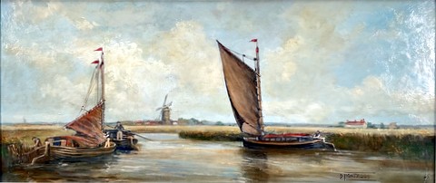 Wherries on the Broads