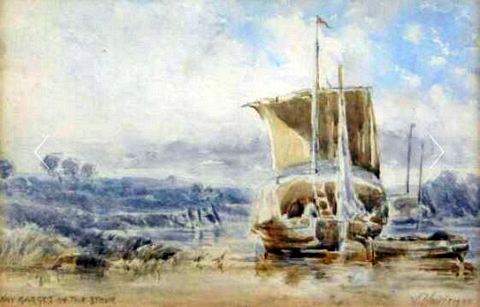 Hay Barges on the Stour