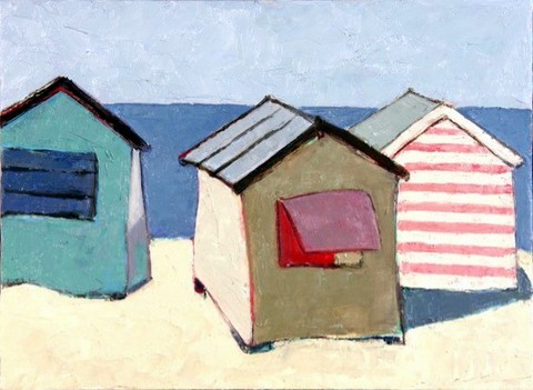 Candy Floss Beach Huts