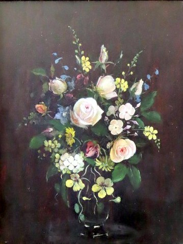 Still Life. Vase of Flowers
