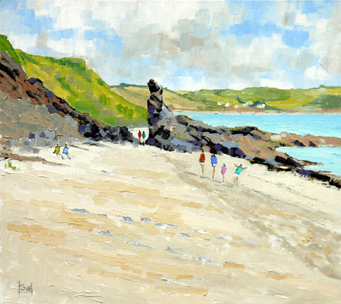 Through the Gap. Porthbean