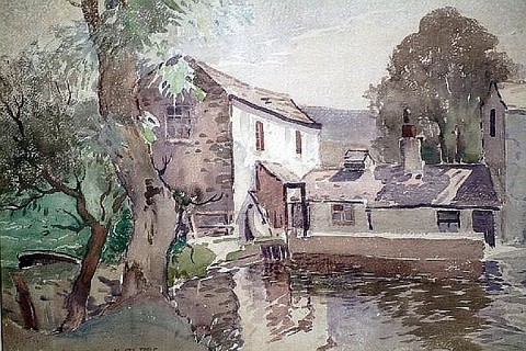 Farmhouse and Pool. Isle of Man