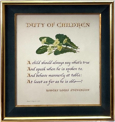 Duty of Children