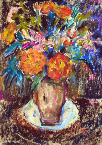 Still Life Flowers in a Vase