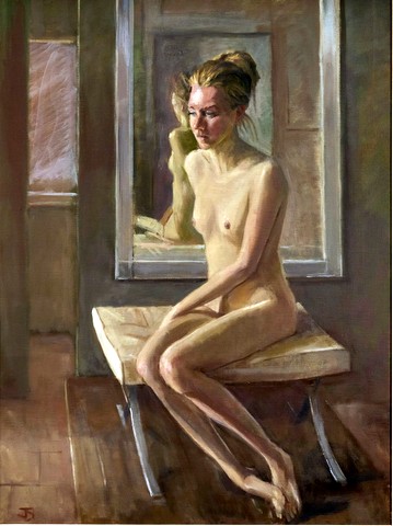 Seated Female Nude