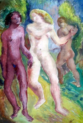Nudes in a Garden