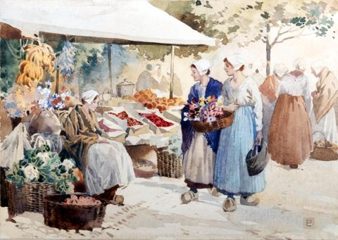 The Stall under the Trees