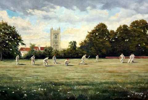 The Village Cricket Match