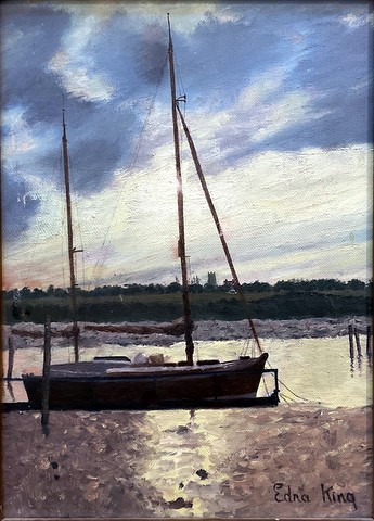 Sunset over Walberswick