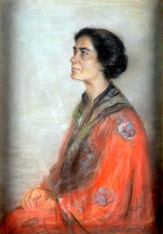 Portrait of Miss Lucy Mary Silcox (1862-1947)